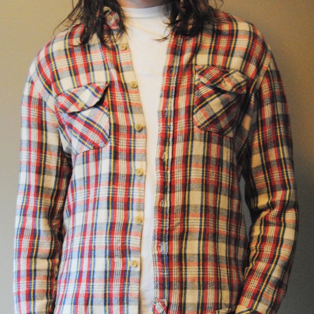 Flannel Plaid Button Up